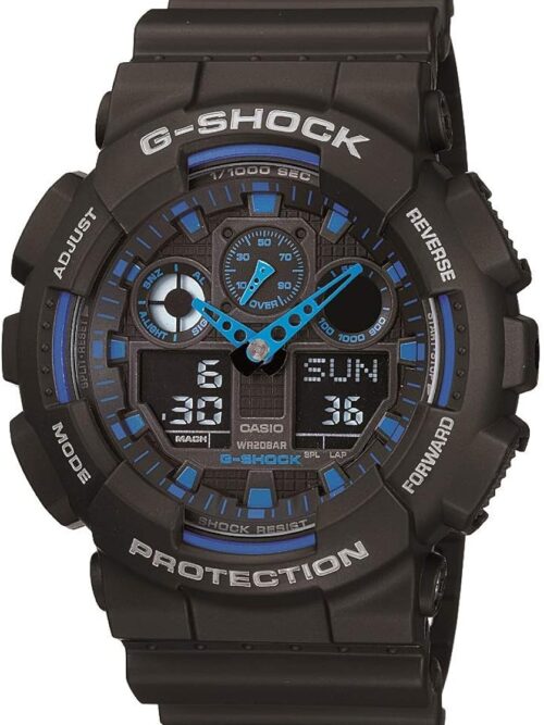 Casio Men's GA-100 XL Series G-Shock Quartz 200M WR Shock Resistant Watch